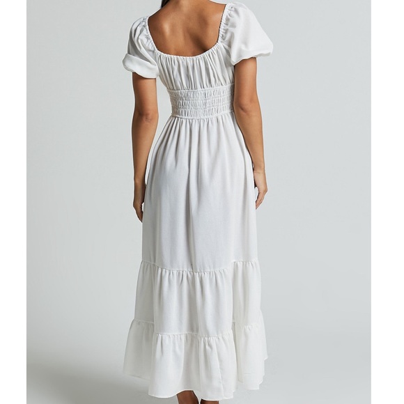 Showpo White poplin dress - Picture 2 of 5